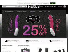 Tablet Screenshot of nexusrange.com